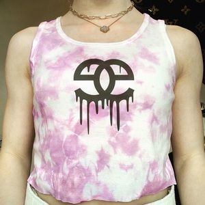 Pink Tie Dye Tank